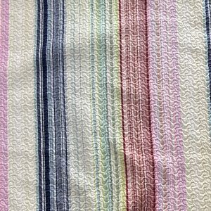 Striped Multicolor Quilt